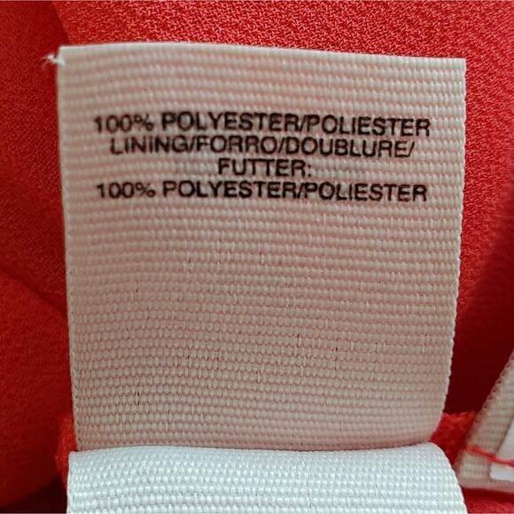 RACHEL ROY Popover textured sleeveless cutout dress in coral Size 10 NEW - Picture 5 of 7